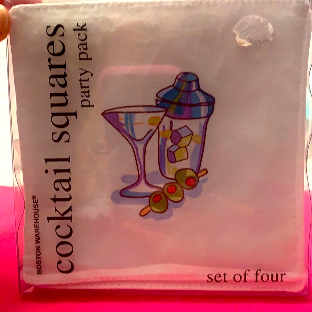Cocktail napkins new